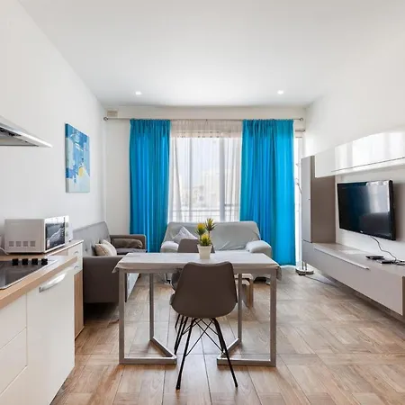 W6- 1 Double Bedroom Modern Apt-Close To The Sea * St. Paul's Bay